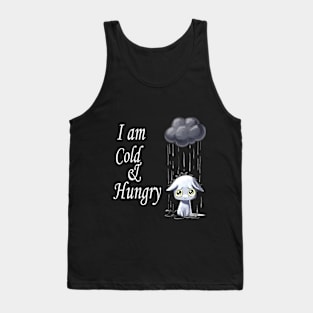 Cat sad cute Tank Top